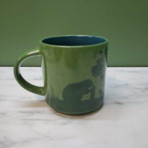 Mug - Tim Hortons Beaver Themed Green and Blue in Excellent condition